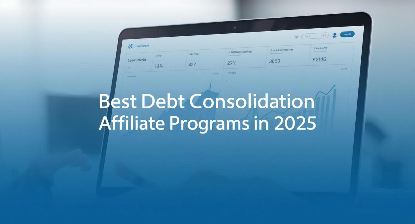 Best Debt Consolidation Affiliate Programs in 2025