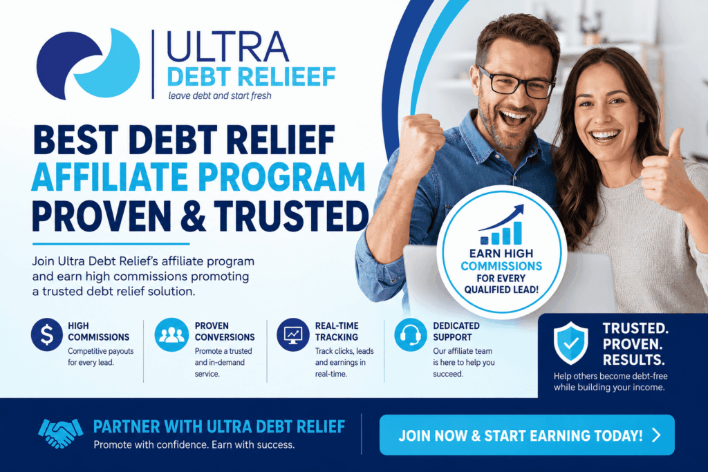 Best Debt Relief Affiliate Program Proven & Lucrative The Complete 2026 Guide