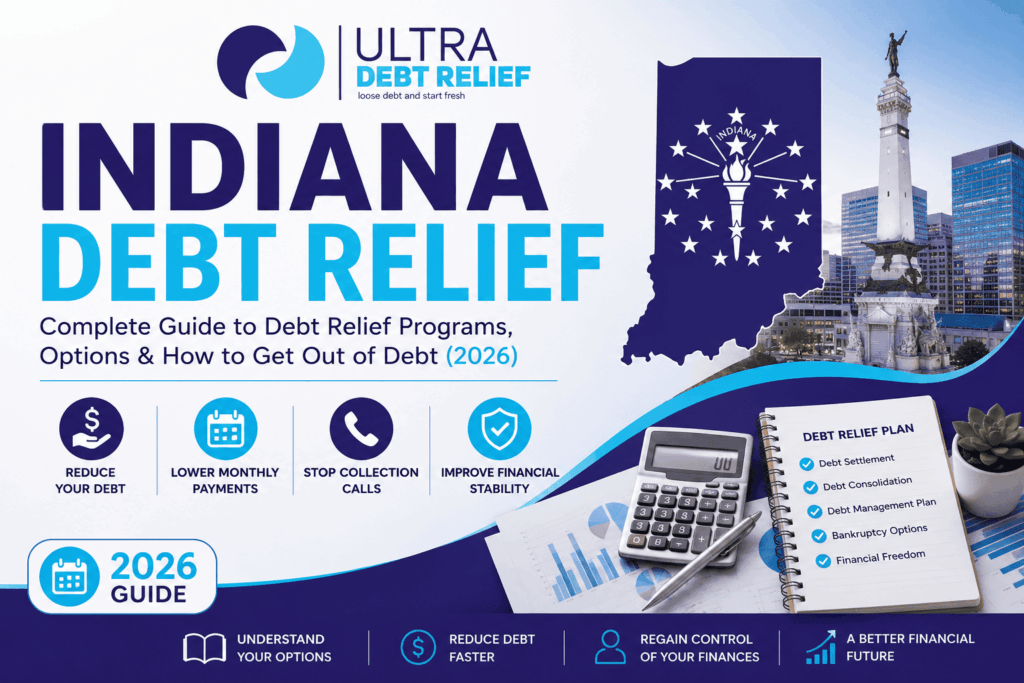 Indiana Debt Relief: Complete Guide to Debt Relief Programs, Options & How to Get Out of Debt (2026) 1 Indiana Debt Relief Complete Guide to Debt Relief Programs, Options & How to Get Out of Debt (2026)