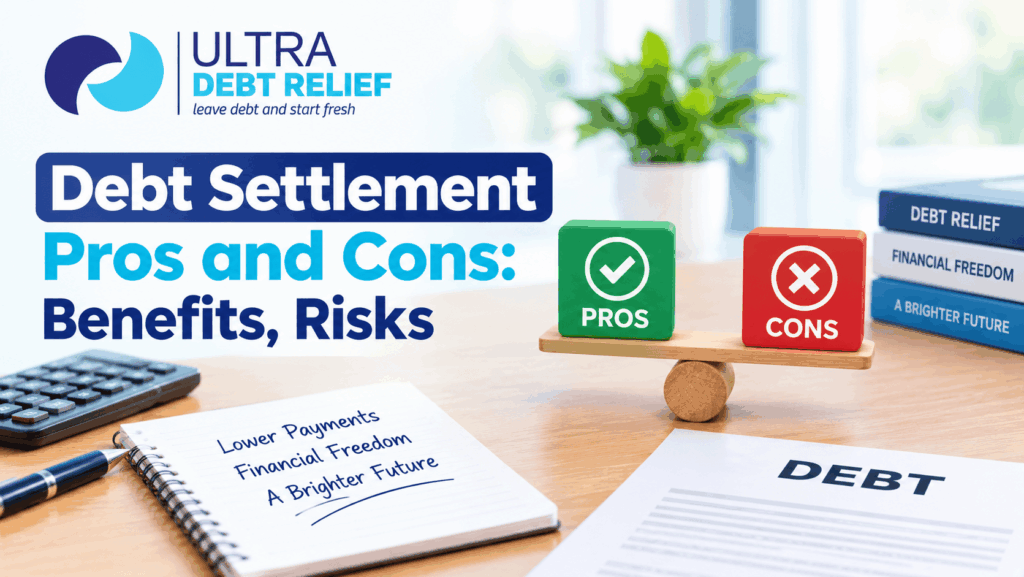 Debt Settlement Pros and Cons: Benefits & Risks 1 debt settlement pros and cons